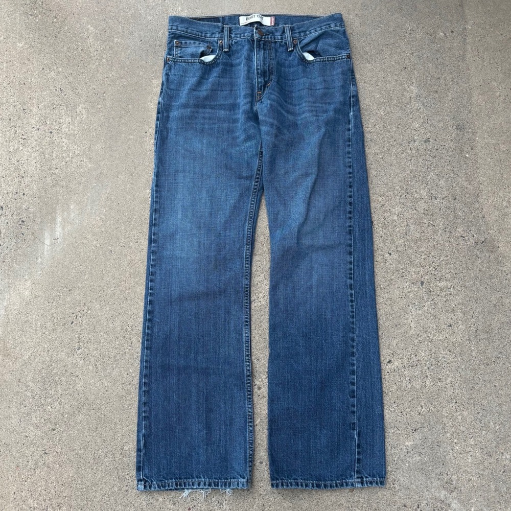 Levi's Medium Wash 2000's Y2K Bootcut Denim Faded Western Jeans Men's Size 32x34
